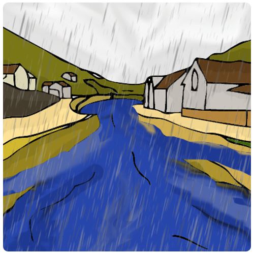 boscastle flooding app